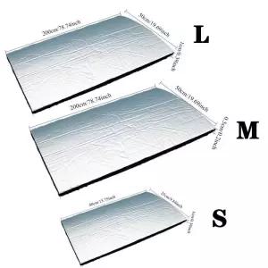 단열재 차량용 방음 매트 5mm 10mm 열 소음 차단 패드 2000x500mm 250x400mm 후드 루프 도어 벽 음향 폼