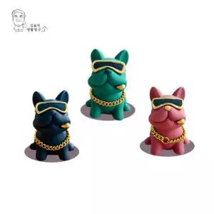 추천제품 피규어 자동차 주차번호판 불독피규어 잇템 캐릭터 귀여운