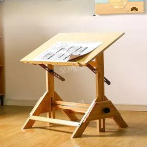 드로잉테이블 설계제도기 리프팅 미술 책상 디자인 도면 건축사 거치대 작업대