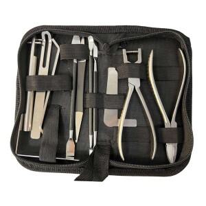 클라리넷 플루트 색소폰용 내구성 스테인리스 스틸 액세서리, 목관 수리 도구, 휴대용 12 개