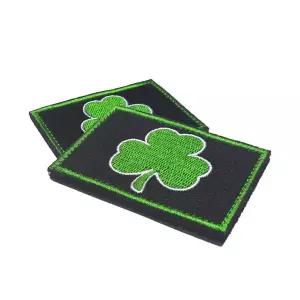 [골드스마일]찍찍이 클로버 패치 밀리터리 와펜