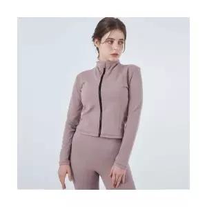 스 요가 크롭 하이넥 집업 SPAYJP24001 1625009