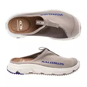 살로몬 L47575100 RX 슬라이드 3.0 페더 그레이 아이언 슬리퍼