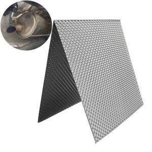 배기관 단열재 양각 알루미늄 플레이트 엔진룸 섀시 방열 열 차폐