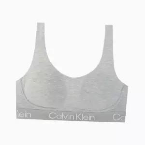 [Calvin Klein]UNDERWEAR CK 여성 로고 브라렛 QF6685 GREY 698504
