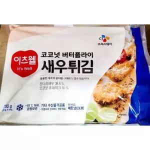 이츠웰 빵가루코코넛새우튀김 20g x10미 200g (WFKJWY8)