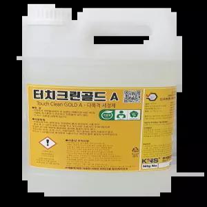 케이앤에스 상품명교체 터치크린골드A 터치크린골드U 3.75L 1개 친환경 다목적세정제 찌든때 