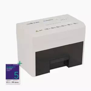 소형 저소음 꽃가루 문서세단기 S202 A5 2매 2.2L 3x18mm DIN66399 P-4 서랍식 파지함