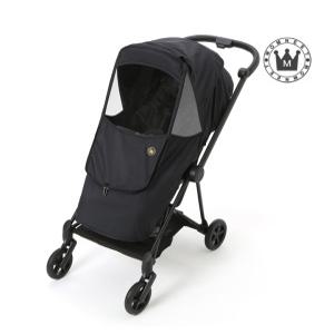 맘네스트 싸이벡스 미오스 전용 유모차 사계절 바람막이 방풍커버-블루블랙