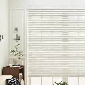 우드블라인드 친환경 우드폼 거실 창문 커튼 화이트