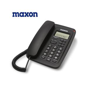 맥슨 발신자 표시 CID 유선 전화기 MS-911 블랙 어르신 집전화