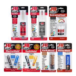 제이비웰드 에폭시 접착제 퍼티 고온용 주사기형 수중 식수 목재 투명 스틸 플라스틱