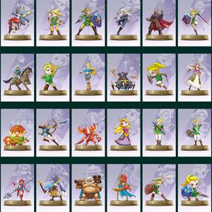 젤다의 전설 야생의 숨결 아미보 카드 모음