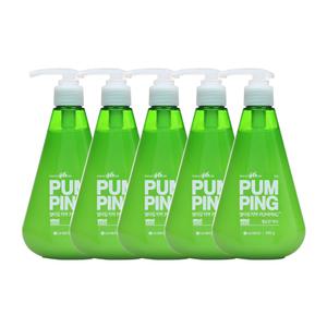 페리오 펌핑치약 허브 285g, 5개