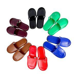 [기타]레자거실화 실내화 슬리퍼 사무실 병원 인쇄가능 분양사무실