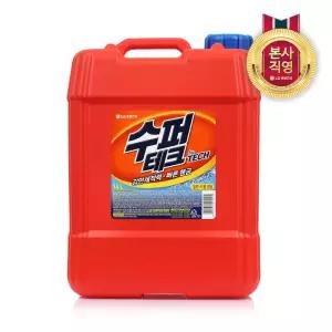 수퍼테크 세탁세제 일반드럼 겸용 대용량 14L
