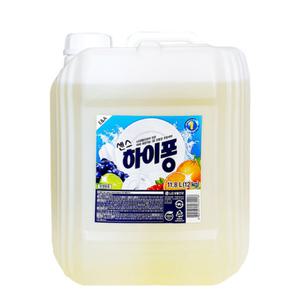 대용량 주방세제 센스 하이퐁 12kg 설거지 주방 청소 말통 세제 세정제