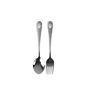 [텐바이텐]국내산 자기주도 스푼포크 스텐 이유식 유아용 곰돌이 수저세트 10p