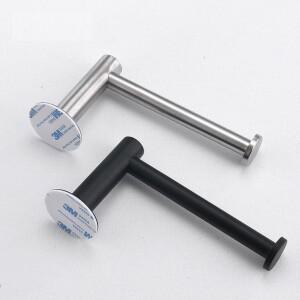 심플 고급 무타공 욕실 화장실 휴지걸이 교체 스텐 봉