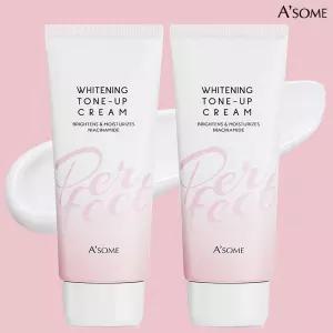 에이썸 미백 화이트닝 톤업 크림 대용량 100ml x2개