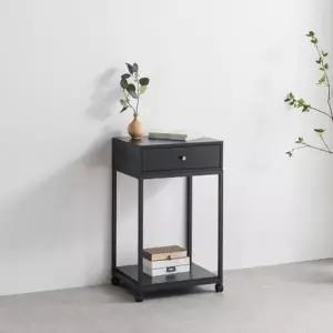 [텐바이텐]클리 높은 이동식 협탁 바퀴 보조탁자 장식선반