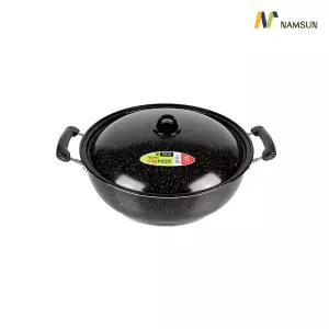 남선 국산 마블 튀김팬 36cm / 양수 튀김냄비 업소용 양수