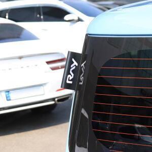 기아 레이 태그 라벨 스티커 틈새몰딩 튜닝 인테리어 차량 꾸미기 데칼 랩핑 용품