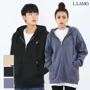 엘라모 기모H 라모라모휠 후드집업 남녀공용 빅사이즈 M-4XL