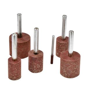 고무 추지석 점박이 80방 120방 220방 연마석 연마돌 합금 금속 드릴용 샌딩 사포 페파 원통형 비트