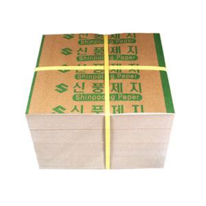 A4 마분지 마닐라지 두꺼운 종이종류 접기 간지 의류 포장속지 내지 단면 흰색 지류 문구류용품