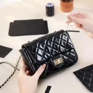 소가죽 DIY 키트 - 스퀘어 퀼팅 체인백