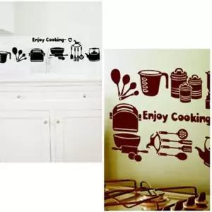 [텐바이텐]그래픽스티커 포인트스티커 레터링 즐거운요리