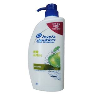 비듬케어 헤드앤숄더 모발에좋은샴푸 비듬전용 애플 프레쉬 샴푸 850ml 비듬샴푸