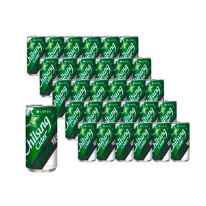 롯데칠성 칠성사이다 제로 210ml 30개