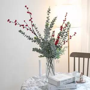 [텐바이텐]크리스마스 장식 대형 화병 유칼립 열매 set 75cm (DIY)