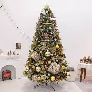 [텐바이텐]크리스마스 트리 장식 풀세트 임마누엘탄생몬타나 300cm 단면