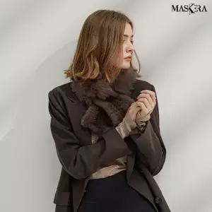 마스케라 아니타(Anita) 리얼 밍크 머플러 1종