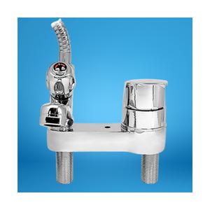 SY 쓰리홀 세면대 3홀 겸용 샤워기 수전 투홀 세면기 겸용샤워 수도꼭지 국산 용품 교체