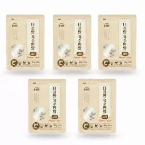 다담은 더진한 육수한알 한우 사골 코인육수 100정 (4g x 20정 x 파우치 5팩) 곰탕 떡국 만두국 찌게 설렁탕 간편 국물내기