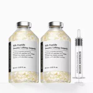 [2개SET] 성분에디터 실크펩타이드 녹는실 리프팅 앰플 60ml