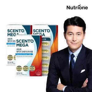 [뉴트리원] 센토메가 정우성 초임계 알티지오메가3 트리플 3박스(3개월분) 장용성캡슐 PTP 혈행건강 눈건강