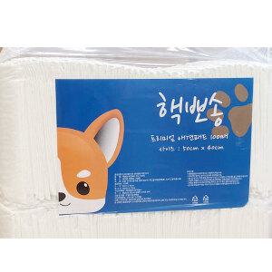핵뽀송 프리미엄 애견패드 배변패드 22g - 100매 K