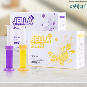 쇼핑학개론 4P 변기세정제 젤리꽃 변기클리너 화장실청소 물때 탈취