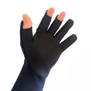 [GB(good boy)]3컷 낚시 장갑 메이저 크래프트 티타늄 코팅 글러브 블랙 MCTG3-3