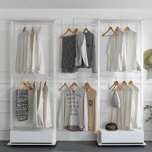 [아름이와다움이]아이린 BS10A 드레스룸행거세트(800+720+600)