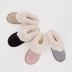 [슈플랜] 어그 퍼 슬리퍼 털슬리퍼 방한 사무실 퍼슬리퍼 3color -00K