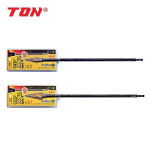 톤 TON 롱스텝드릴 TON400 3-16mm 스파이럴 롱롱롱 스탭드릴 8스텝 육각타입 나선형 홀쏘