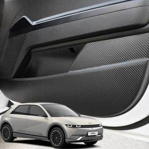 아이오닉5 카본 도어커버 실내 스크래치방지 몰딩