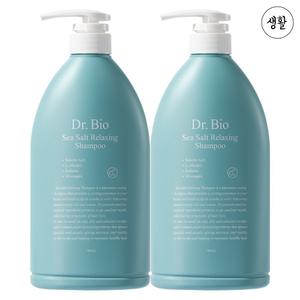 닥터바이오 샴푸 씨솔트 릴렉싱 샴푸 750ml 2개