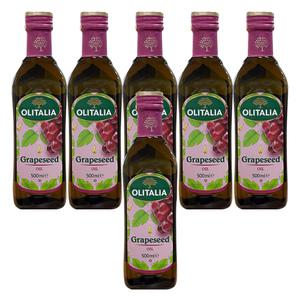 올리타리아 포도씨유 500ml 6개 / 포도씨오일